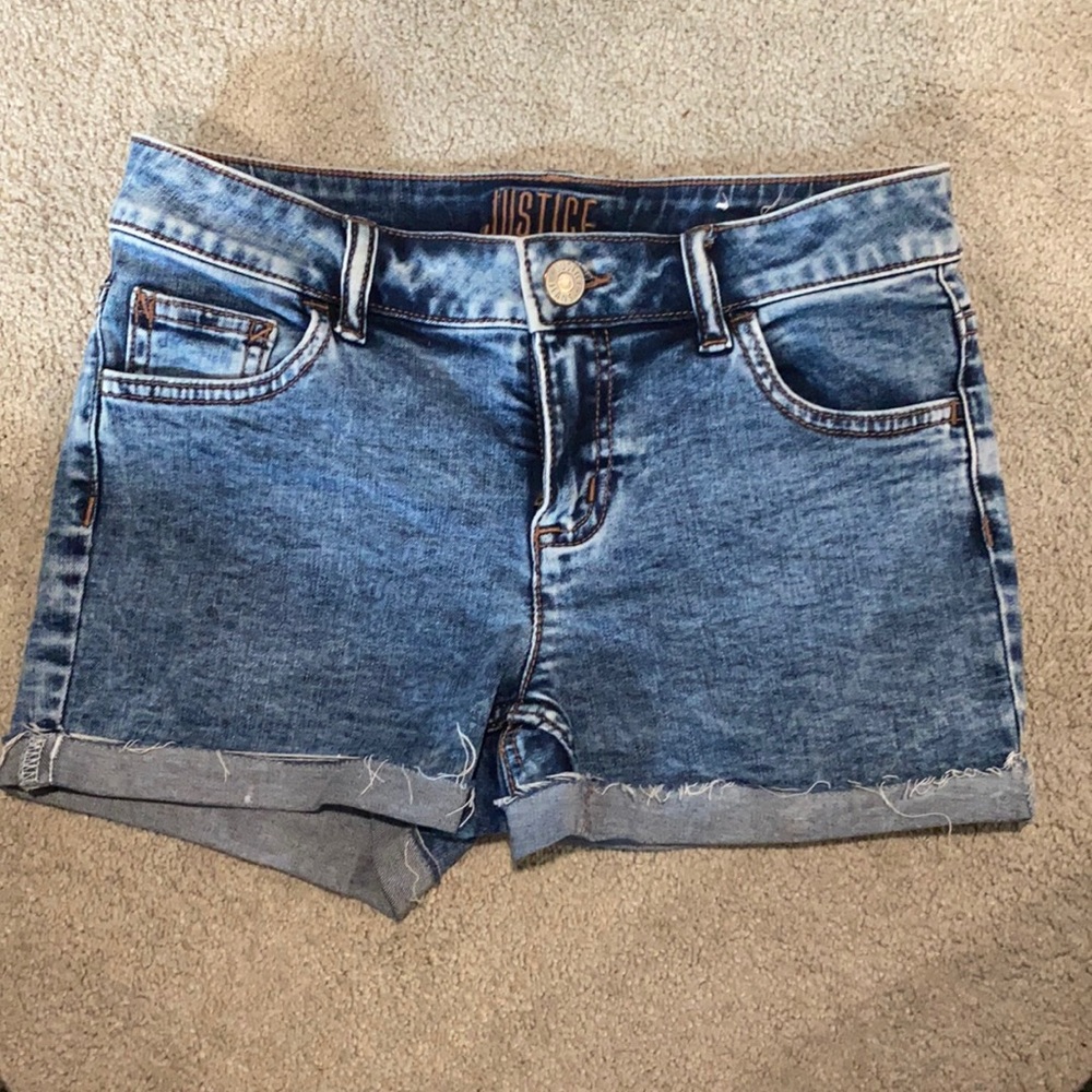 Denim shorts